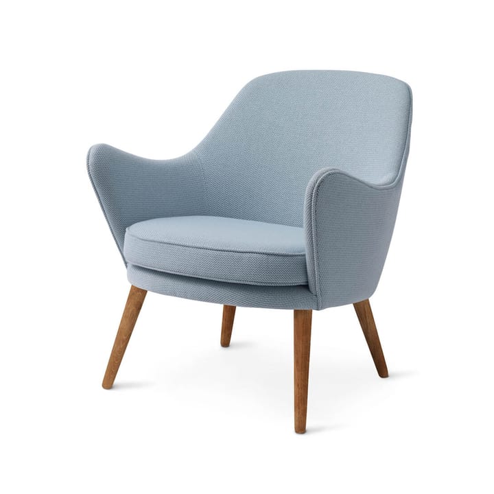 Dwell loungetuoli - Kangas merit 014 minty grey, jalat savutammea - Warm Nordic