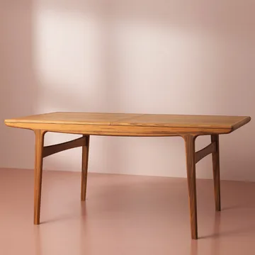 Evermore ruokapöytä - Tammi valkoöljytty, 160 cm - Warm Nordic