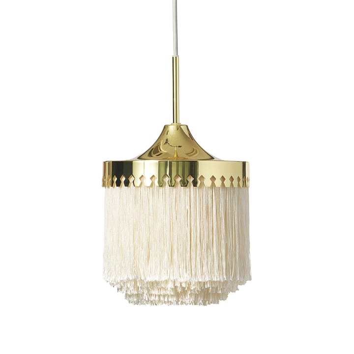 Fringe riippuvalaisin - Cream white, pieni - Warm Nordic