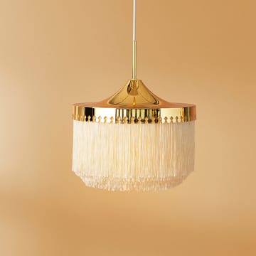 Fringe riippuvalaisin - Cream white, pieni - Warm Nordic