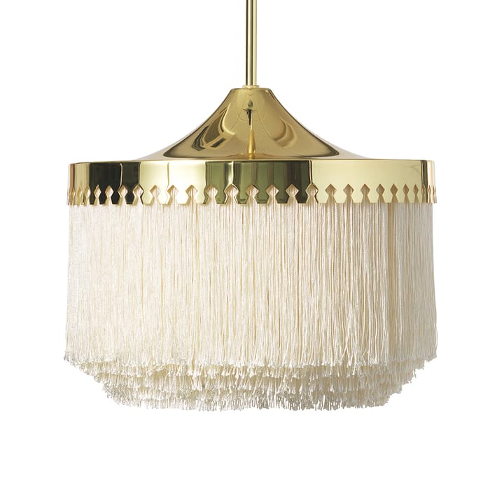 Fringe riippuvalaisin - Cream white, suuri - Warm Nordic