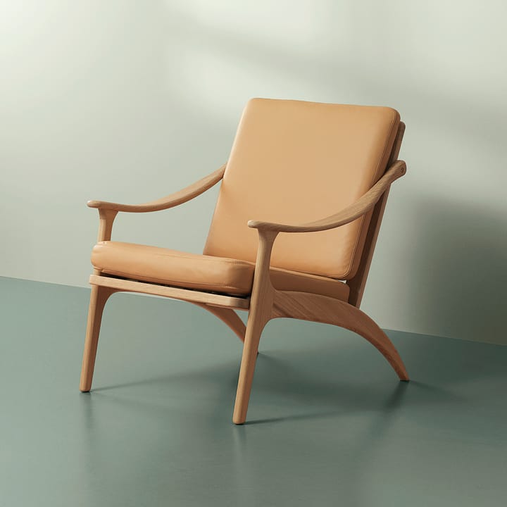 Lean Back Soavé -nojatuoli valkoöljyttyä tammea, Nature Warm Nordic