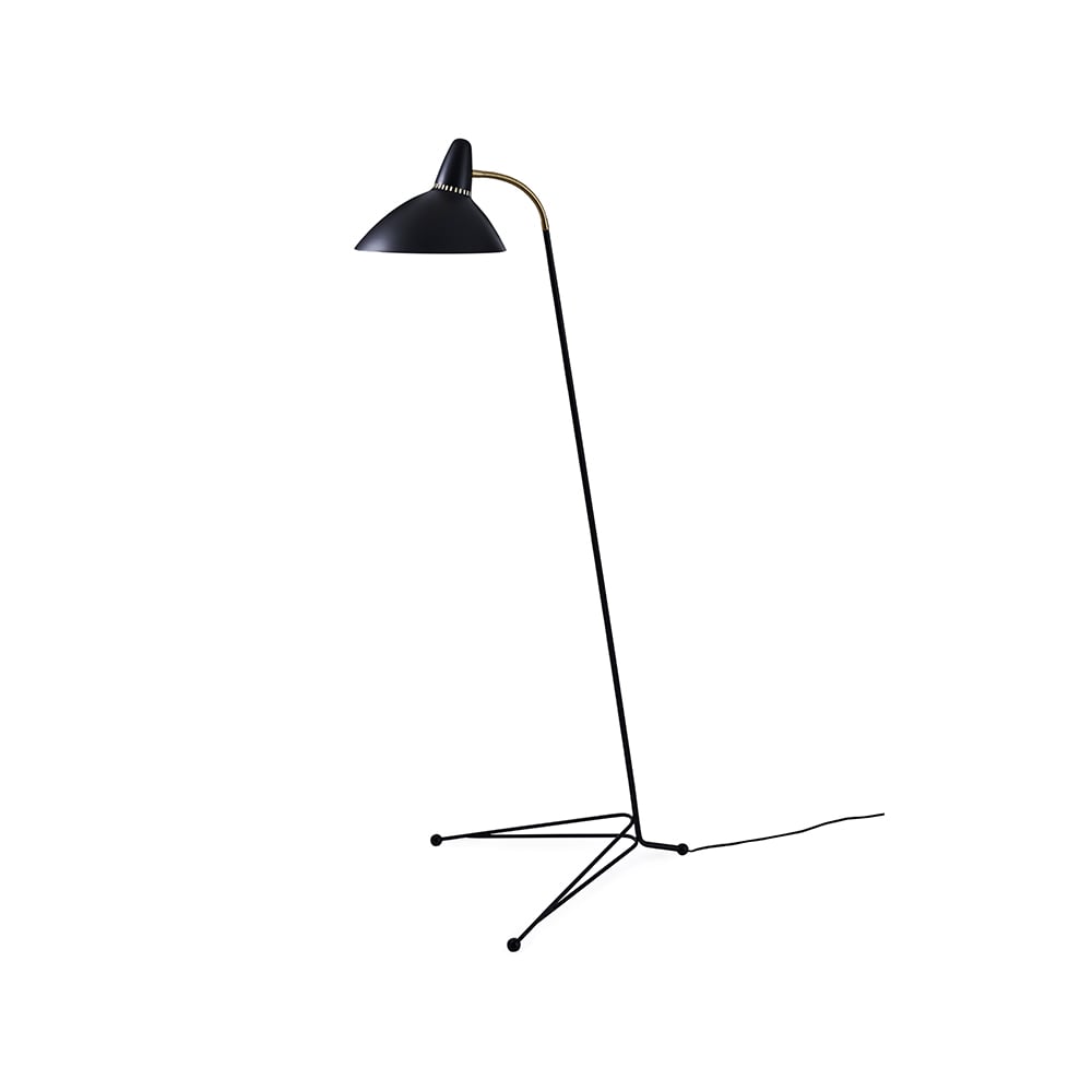 Warm Nordic Lightsome lattiavalaisin Black noir, messinkiyksityiskohta