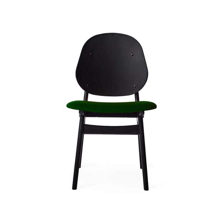 Noble tuoli - Kangas moss green, mustaksi maalattu pyökkirunko - Warm Nordic