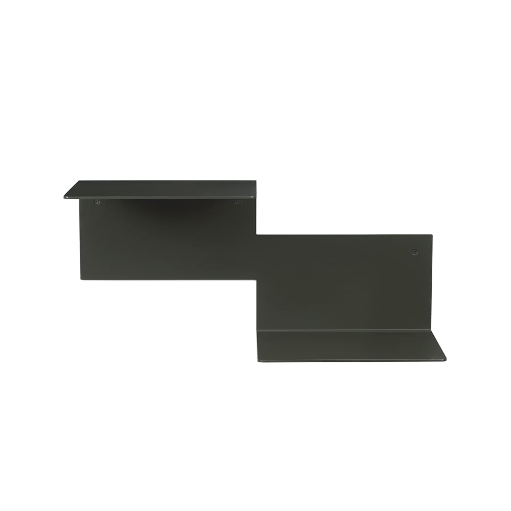 Warm Nordic Repeat hylly Green olive, vasemmanpuoleinen