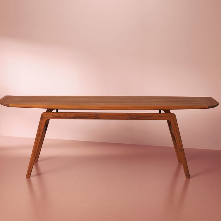Surfboard sohvapöytä 152x52 cm, Tiikki Warm Nordic