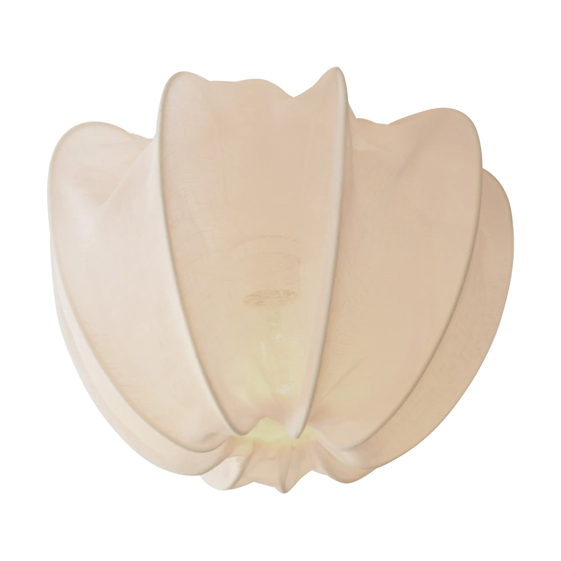 Anna plafond mini Ø30 cm, Valkoinen pellava Watt & Veke