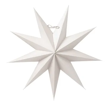 Boris joulutähti 50 cm - Vaaleanharmaa - Watt & Veke