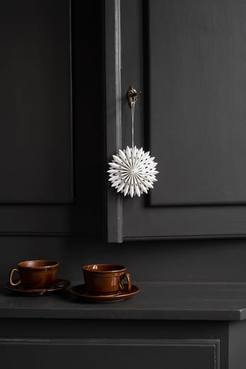 Flake joulukoriste Ø10 cm - Valkoinen - Watt & Veke