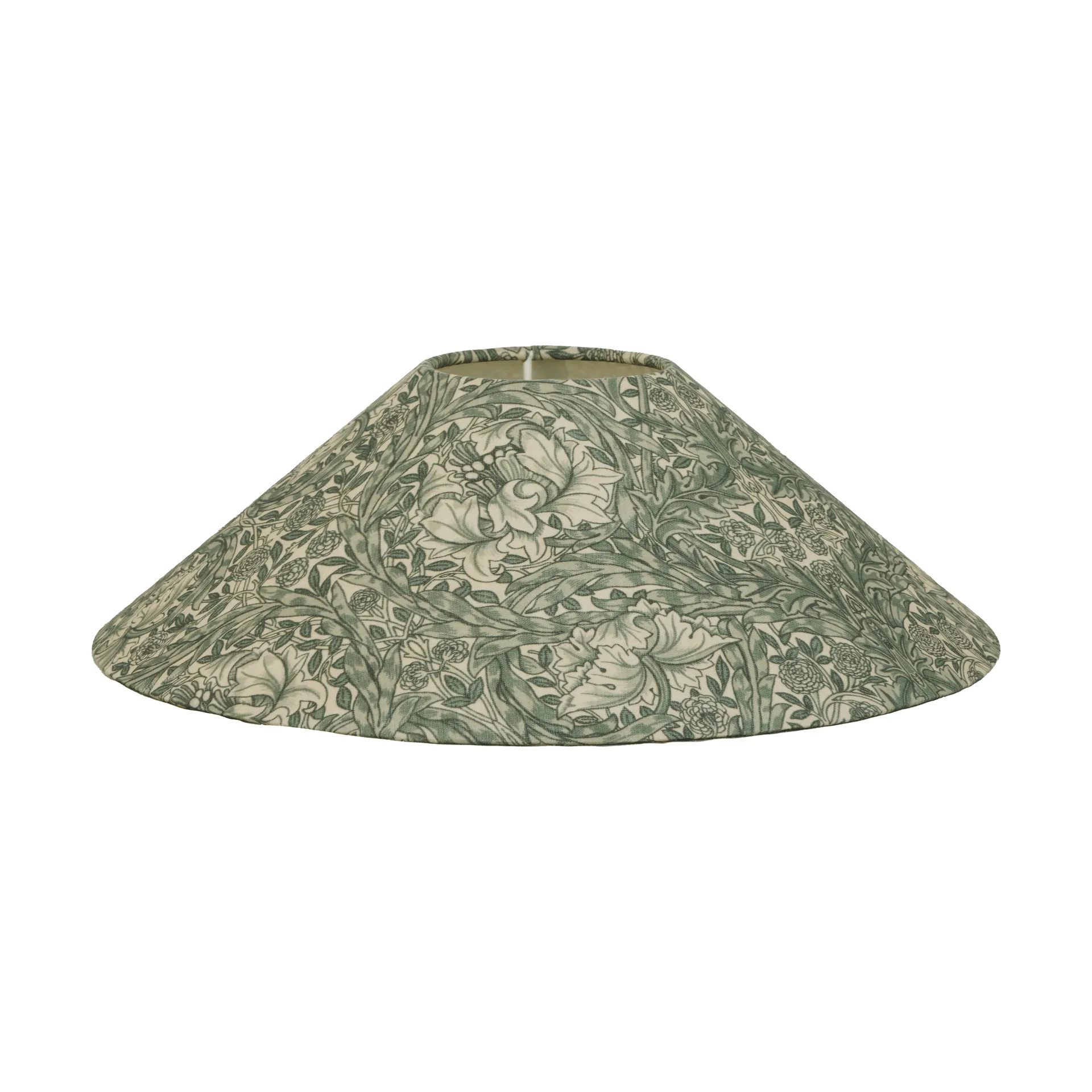 Flat shade -lamppuvarjostin, African marigold vihreä, Ø36x10 cm Watt & Veke