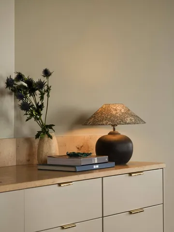 Flat shade -lamppuvarjostin - African marigold vihreä, Ø36x10 cm - Watt & Veke