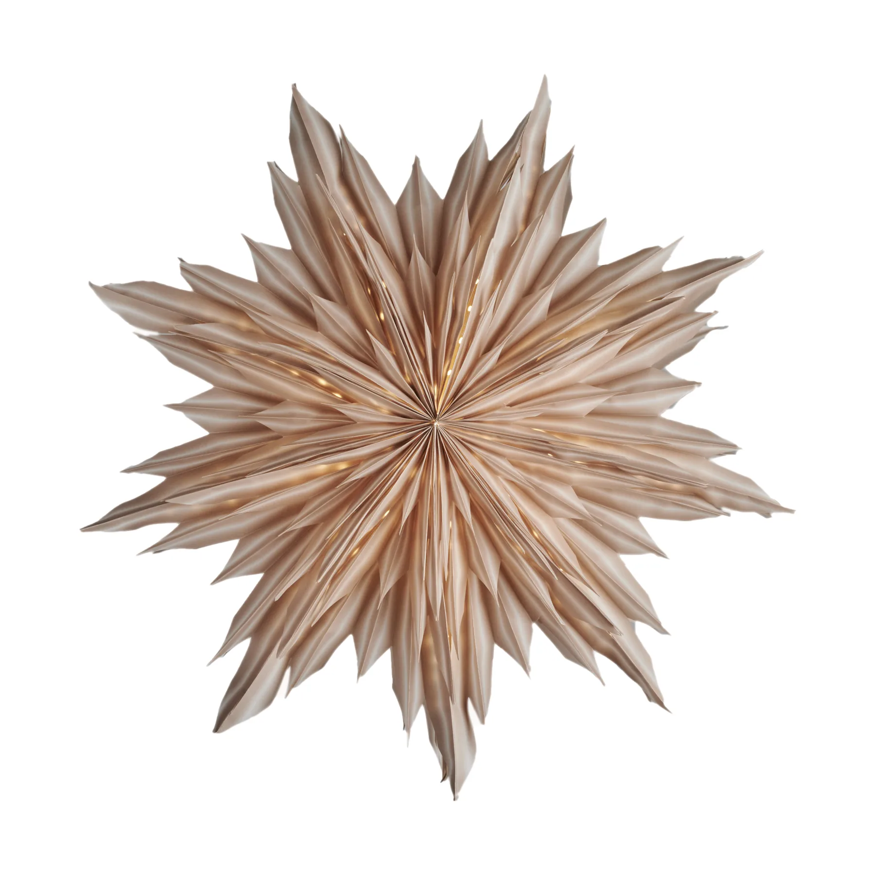 Helena adventtitähti Ø44 cm, Beige Watt & Veke