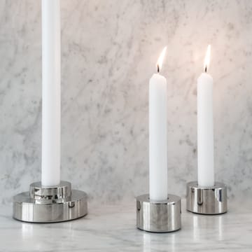 Helix kynttilänjalka, 2-pakkaus - Kiiltävä kromi - Watt & Veke