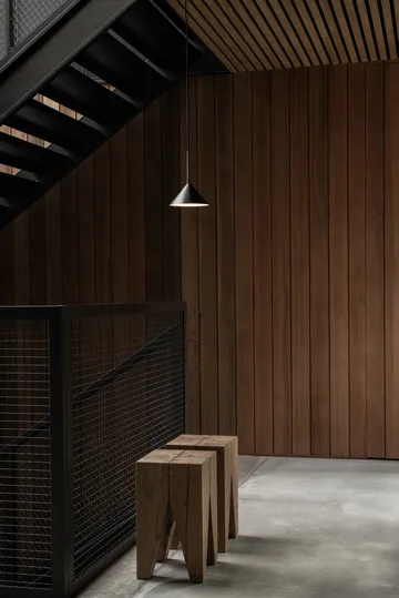 Kuro riippuvalaisin - Musta, Ø17×9 cm - Watt & Veke