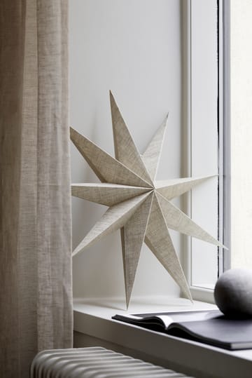 Lina adventtitähti Ø80 cm - Natural - Watt & Veke
