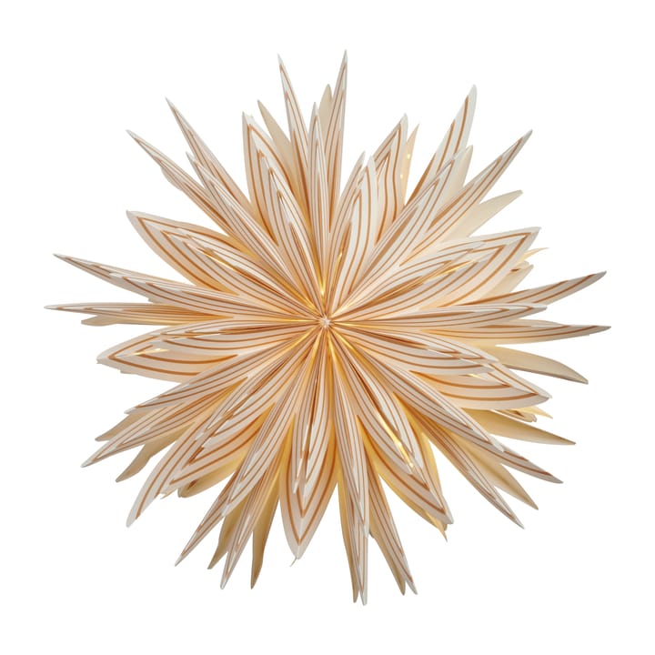 Lovisa adventtitähti Ø50 cm, Valkoinen-kulta Watt & Veke