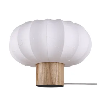 Lunari pöytälamppu - White‑luonnon saarni, Ø32x24 cm - Watt & Veke