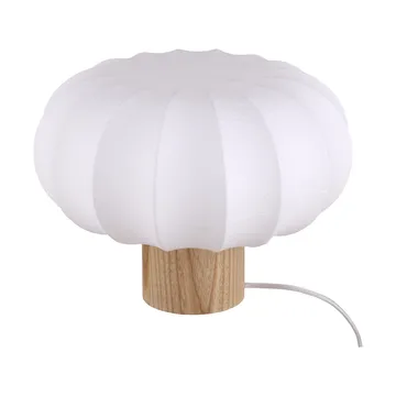 Lunari pöytälamppu - White‑luonnon saarni, Ø32x24 cm - Watt & Veke