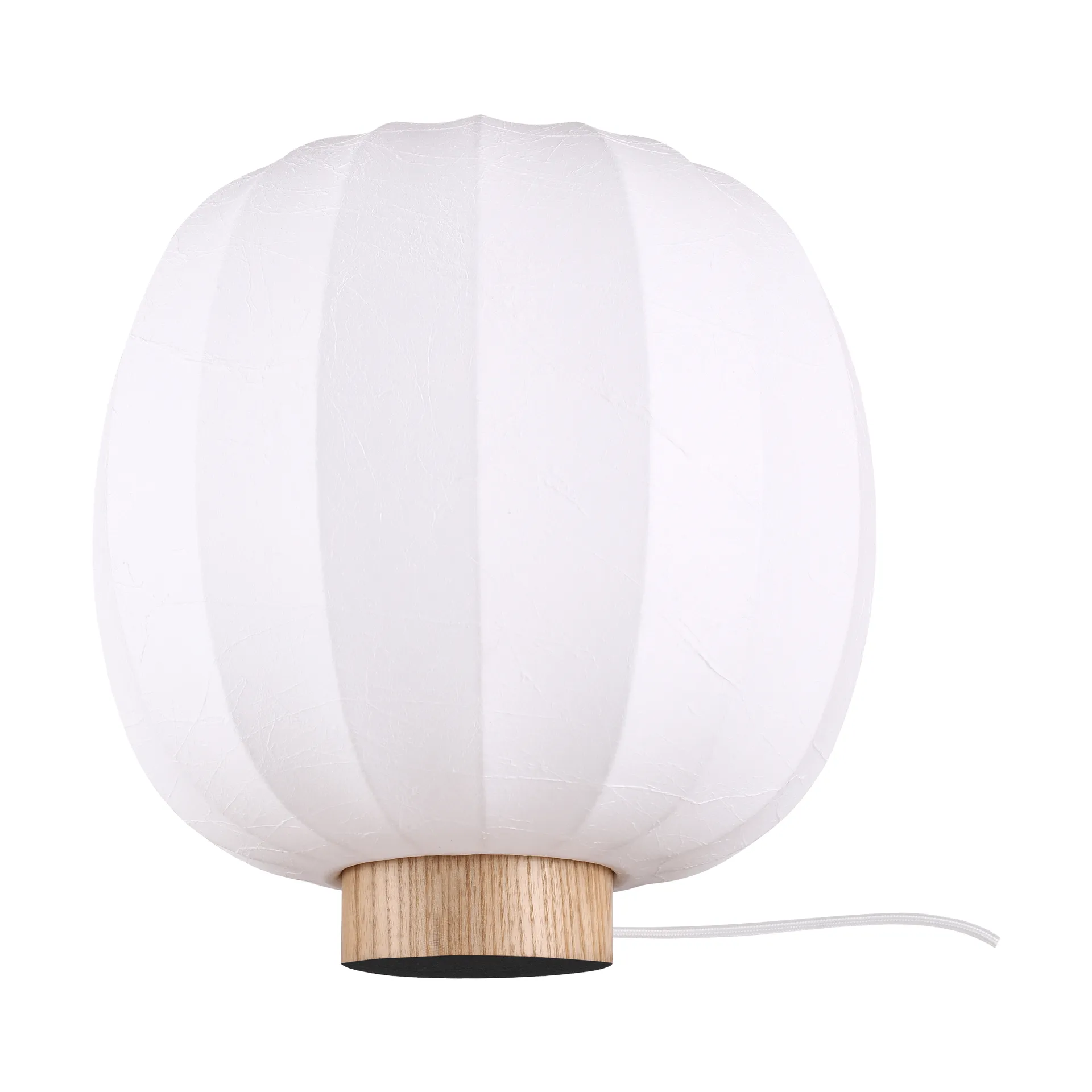 Lunari pöytälamppu, White–luonnontammi, Ø30x32 cm Watt & Veke