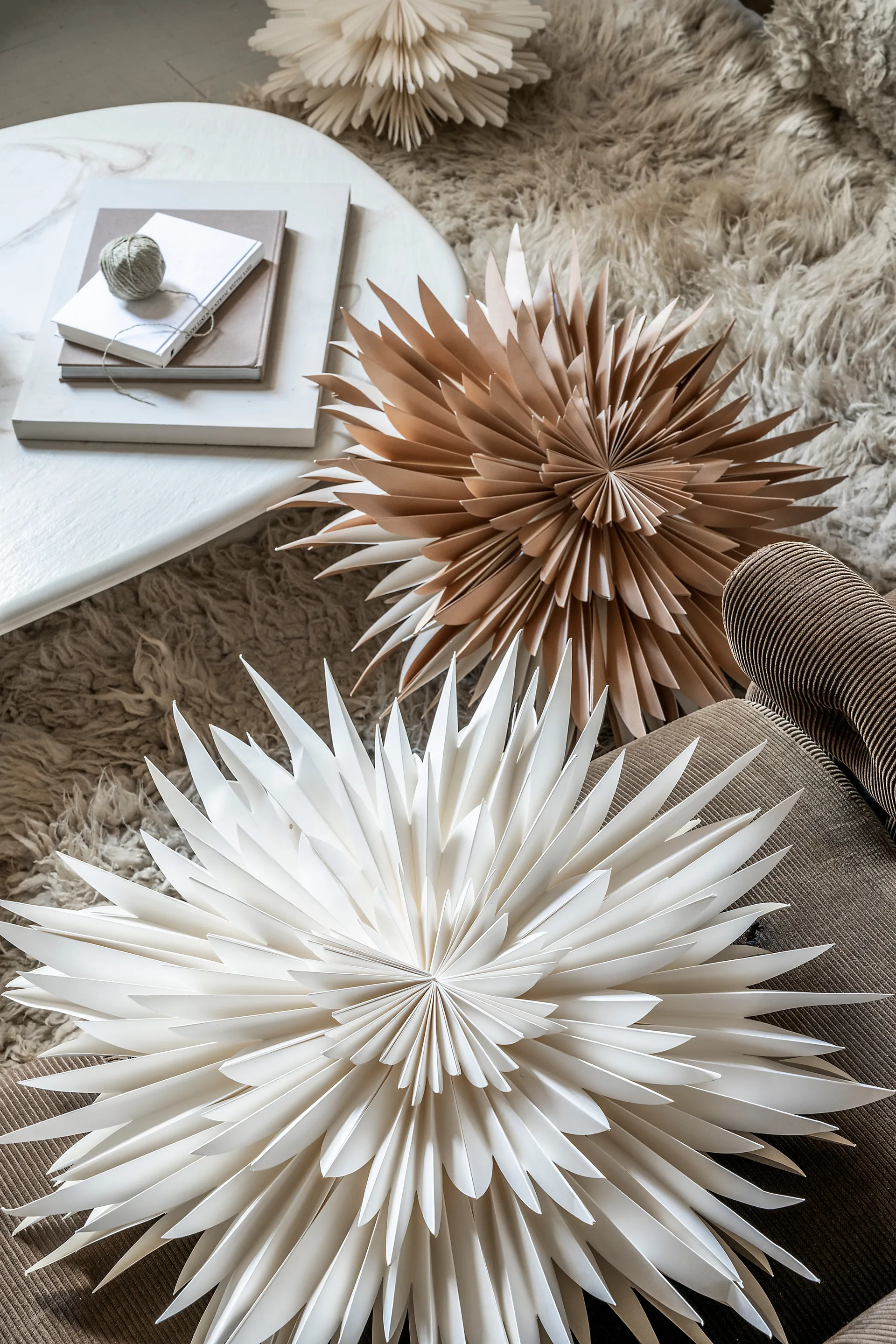 Maja adventtitähti Ø60 cm, Kulta Watt & Veke