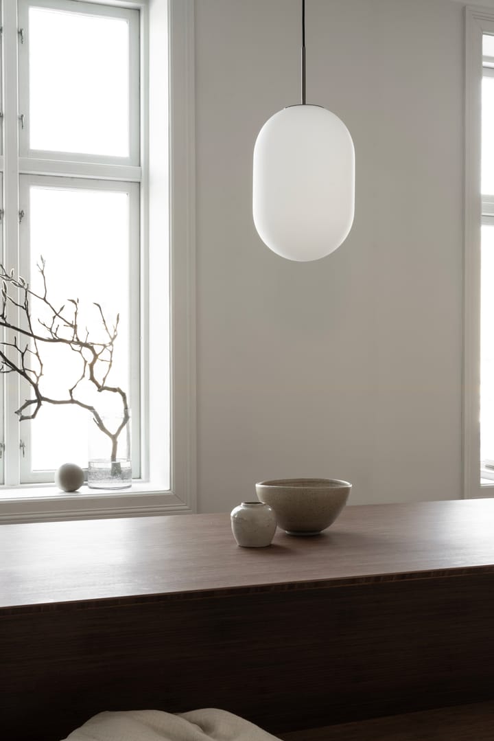 Noor-riippuvalaisin L Ø24 cm, Valkoinen Watt & Veke