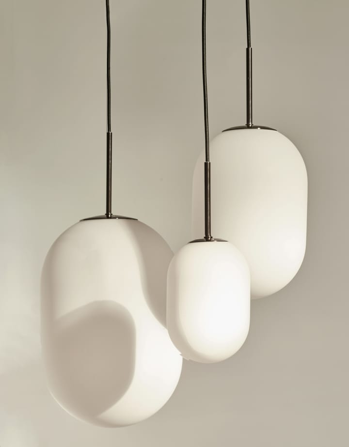 Noor-riippuvalaisin M Ø18 cm, Valkoinen Watt & Veke