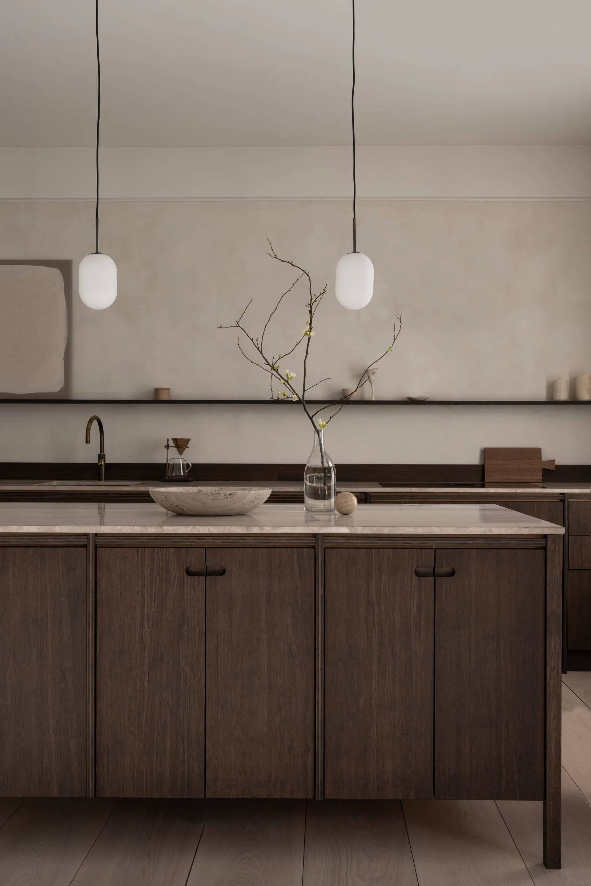 Noor-riippuvalaisin S Ø12 cm, Valkoinen Watt & Veke