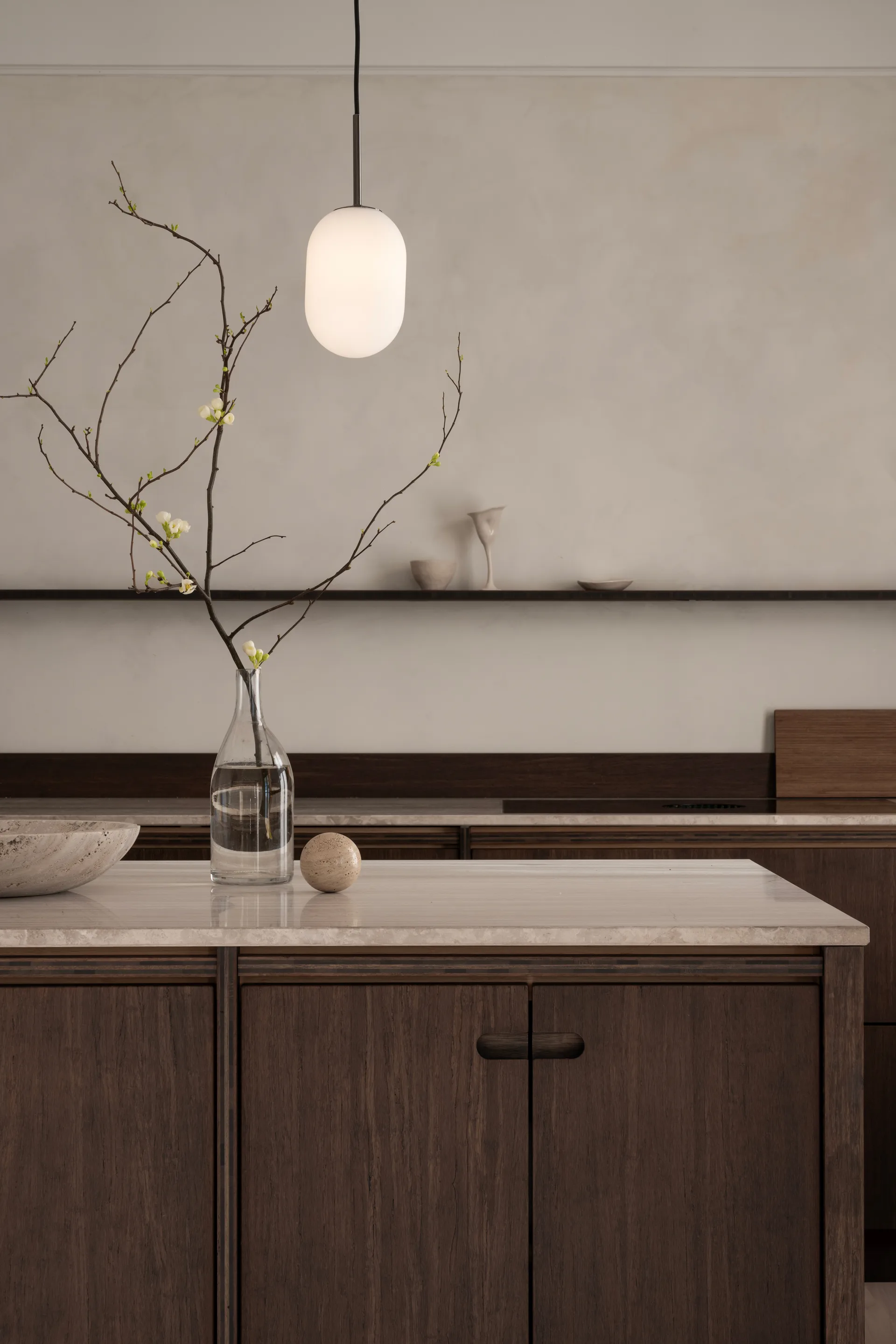 Noor-riippuvalaisin S Ø12 cm, Valkoinen Watt & Veke