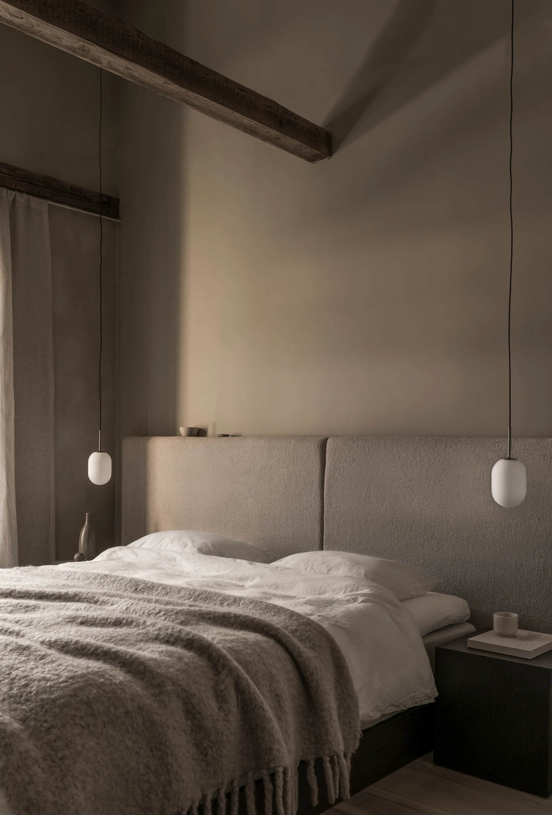 Noor-riippuvalaisin S Ø12 cm, Valkoinen Watt & Veke