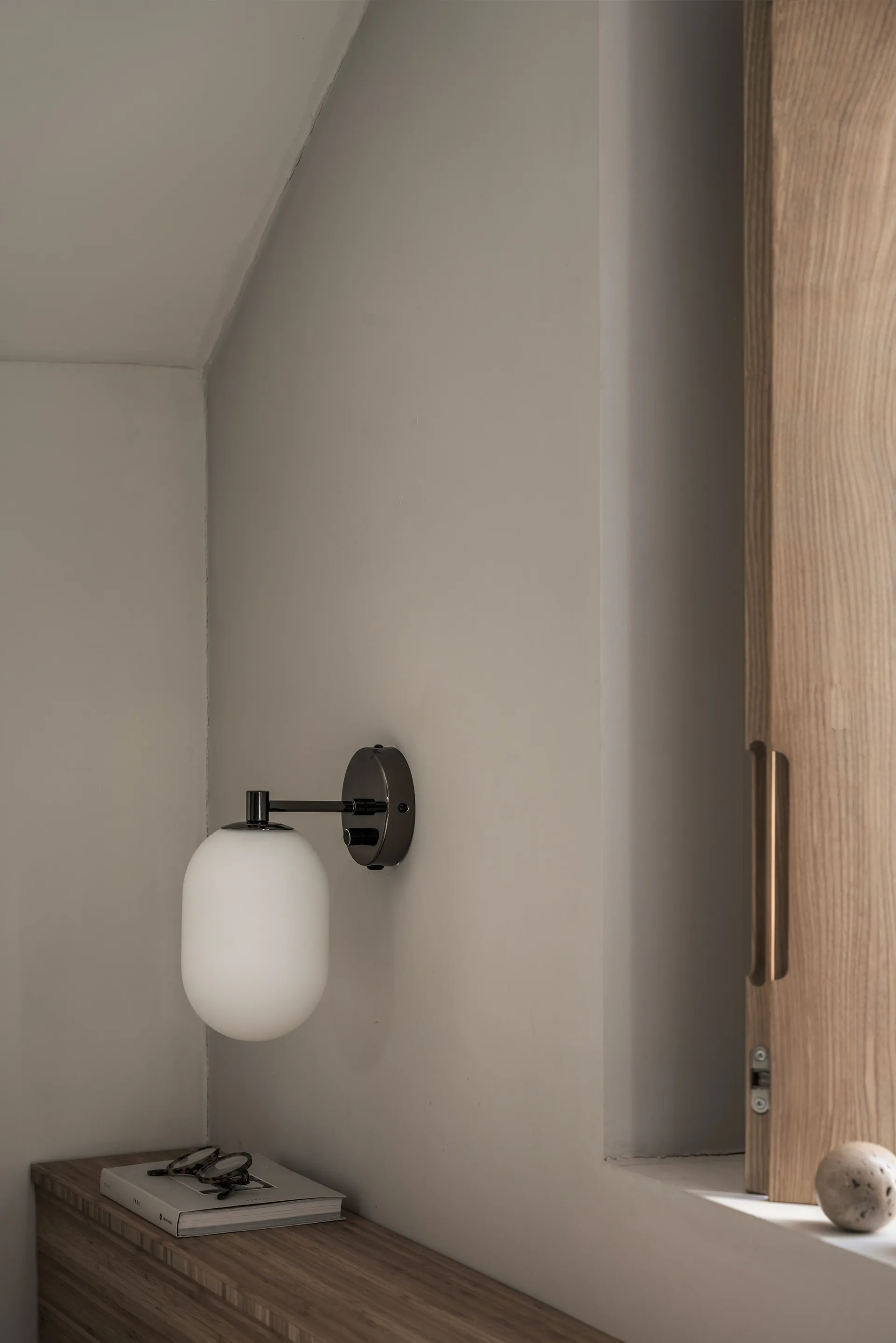 Noor seinälamppu 18 cm, Valkoinen Watt & Veke