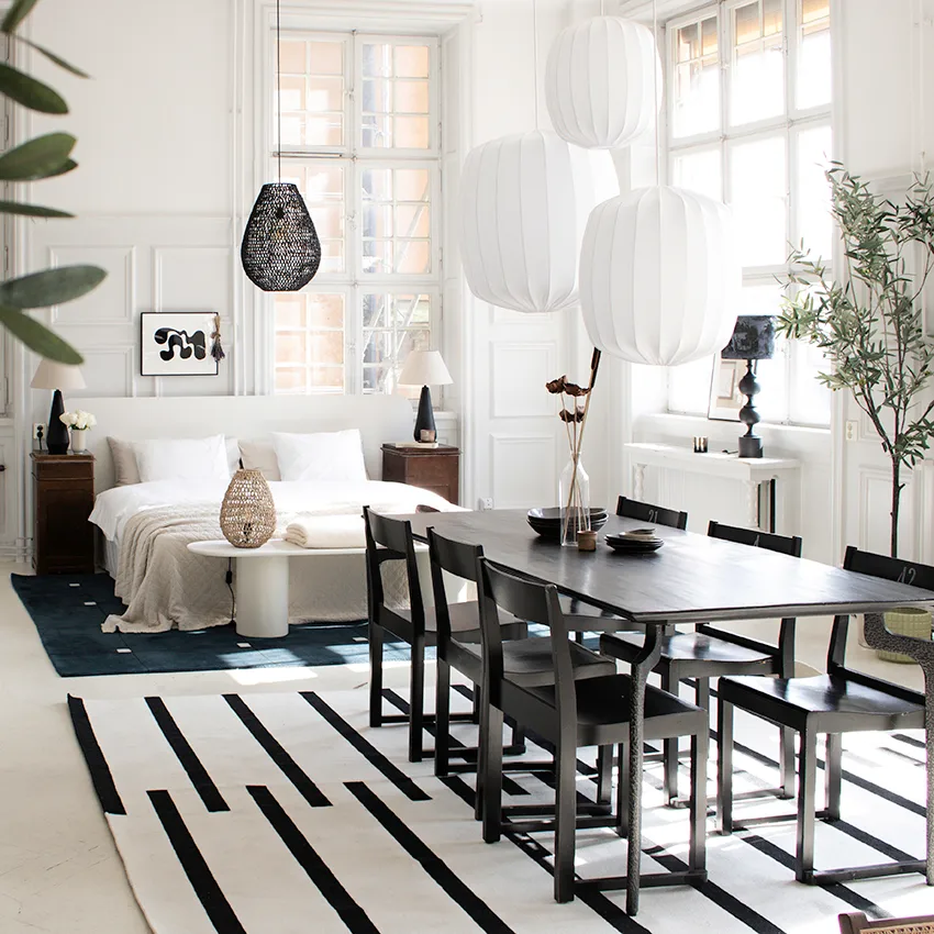 Prisma kattovalaisin Ø 35 cm, Valkoinen Watt & Veke