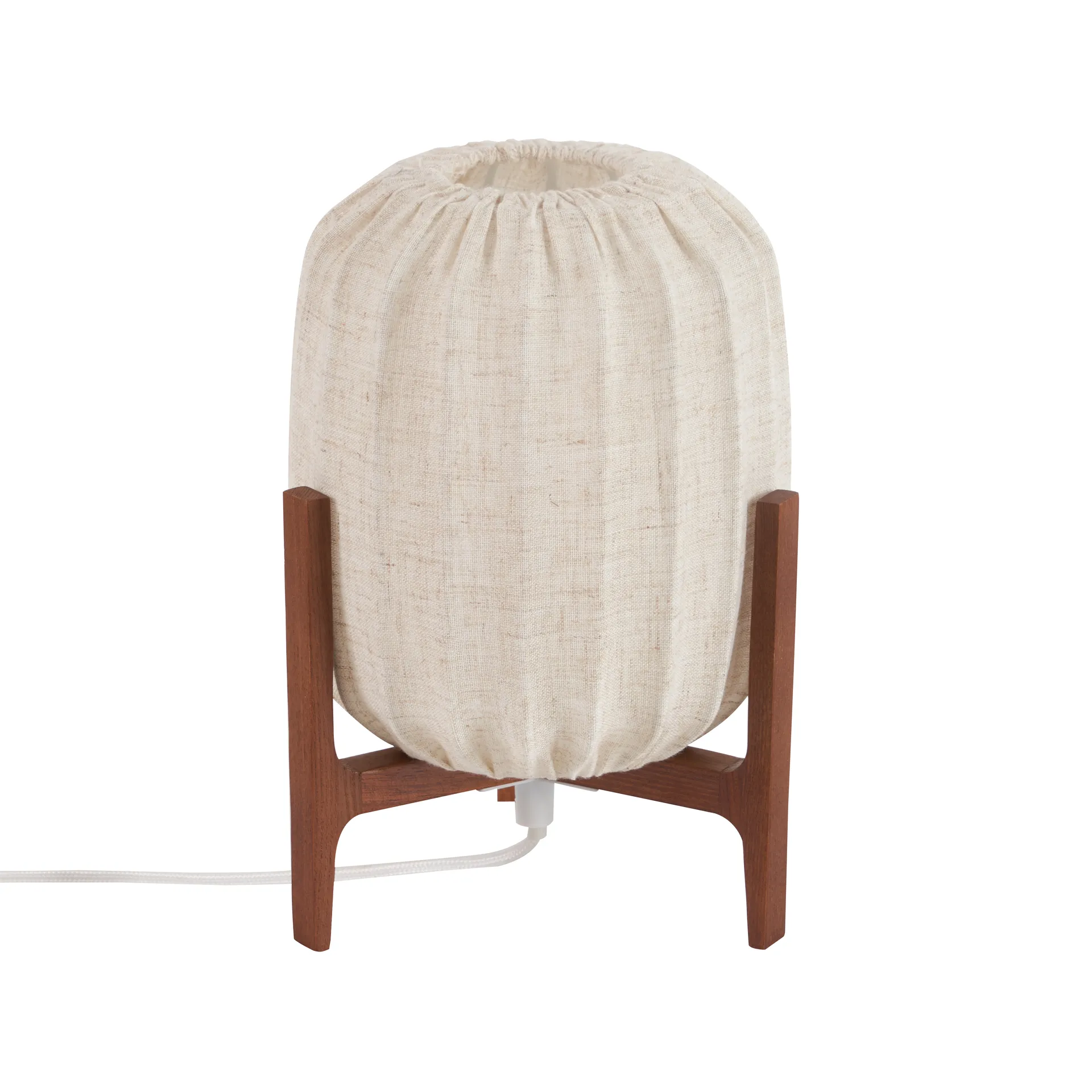 Prisma pöytälamppu, Dark ash-Natural, Mini Ø16×24,3 cm Watt & Veke