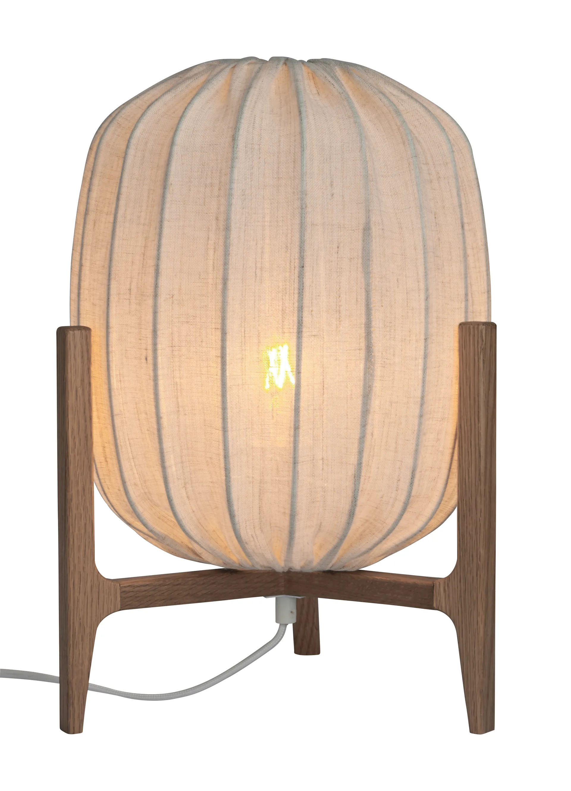 Prisma pöytälamppu, Oak-natural, Ø27x42 cm Watt & Veke