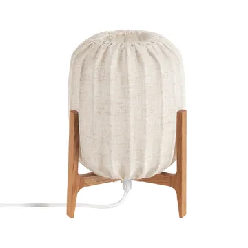 Prisma pöytälamppu - Oak-Natural, Mini Ø16×24,3 cm - Watt & Veke