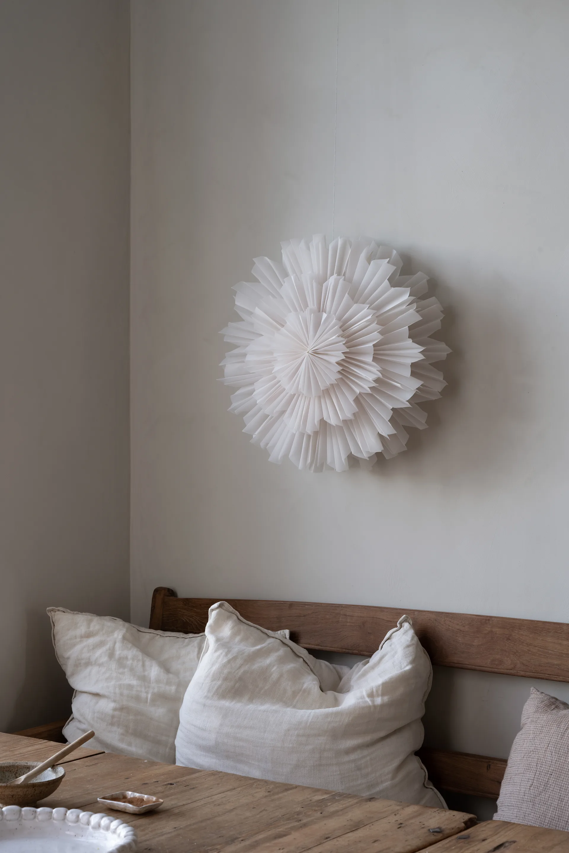 Snöblomma joulutähti, Ø44 cm Watt & Veke