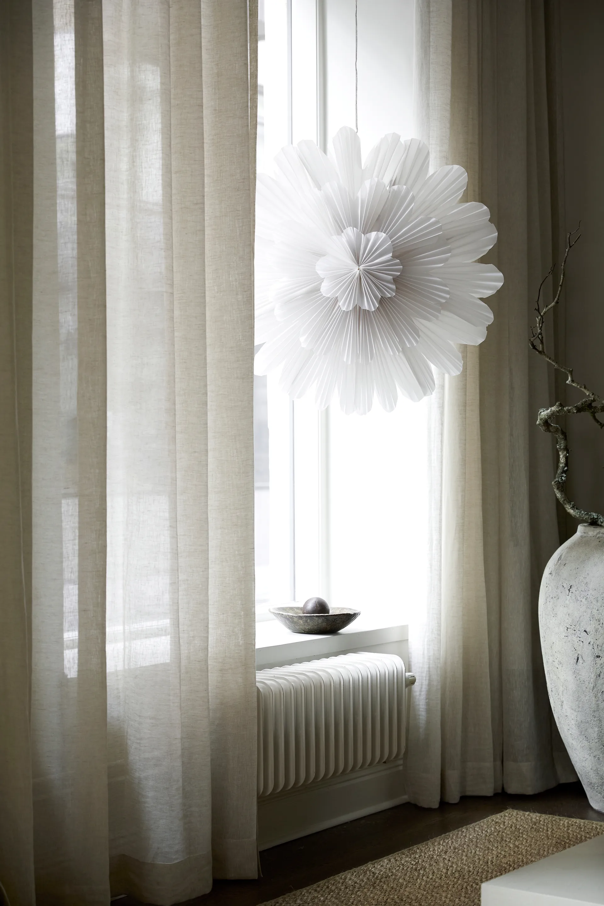 Snöblomma joulutähti, Ø80 cm Watt & Veke