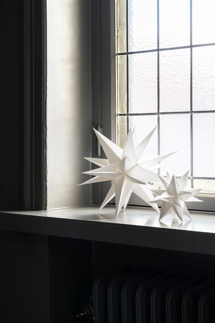 Sputnik adventtitähti Ø15 cm, Valkoinen Watt & Veke