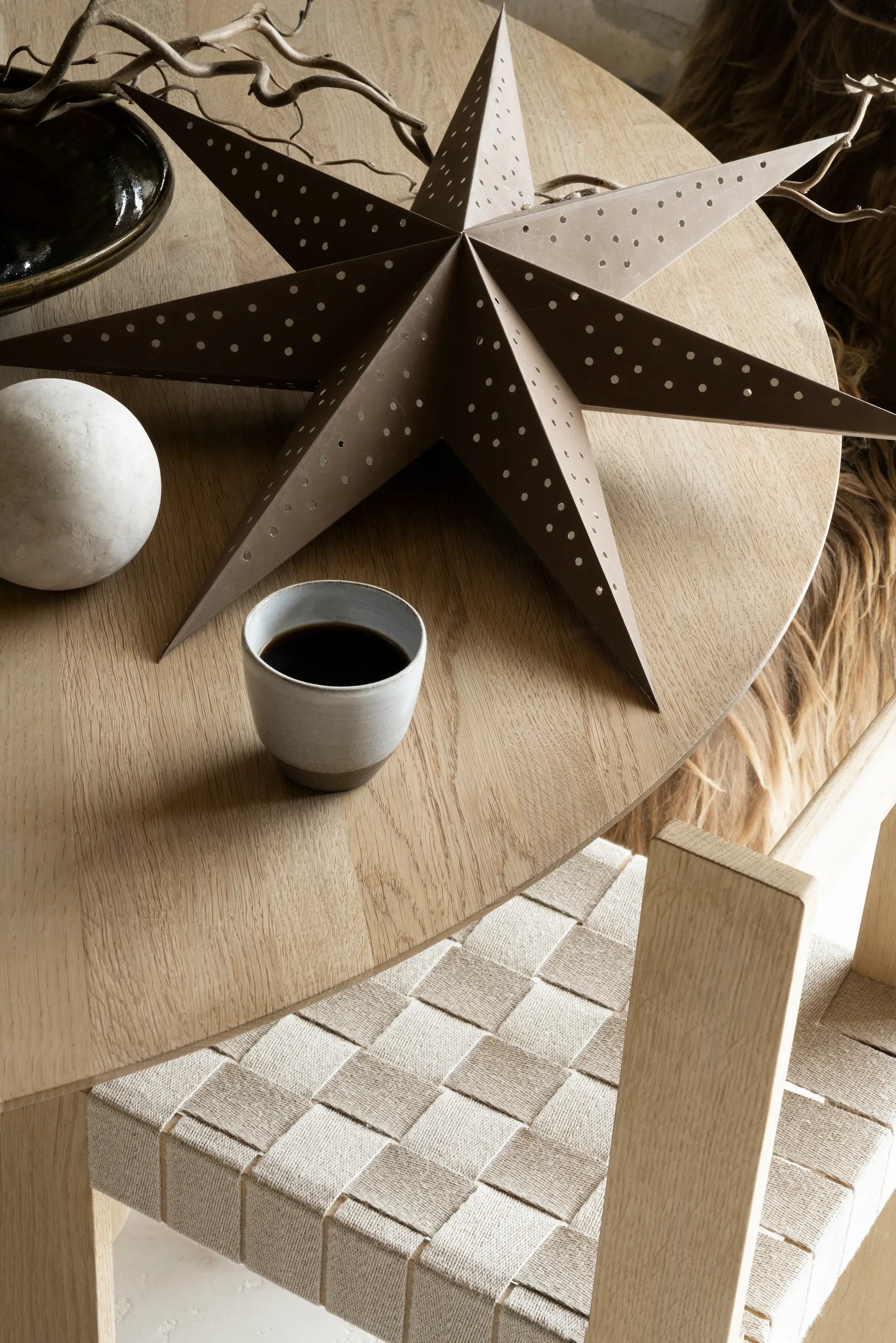 Stella adventtitähti mocca, Ø 60 cm Watt & Veke