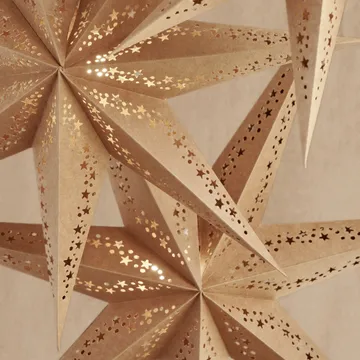 Vintergatan adventtitähti 44 cm - Luonnonvärinen - Watt & Veke