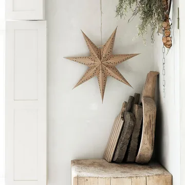 Vintergatan adventtitähti 44 cm - Luonnonvärinen - Watt & Veke