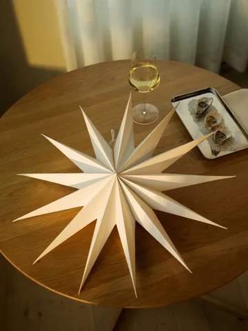 Vivi adventtitähden Ø60 cm - Valkoinen - Watt & Veke