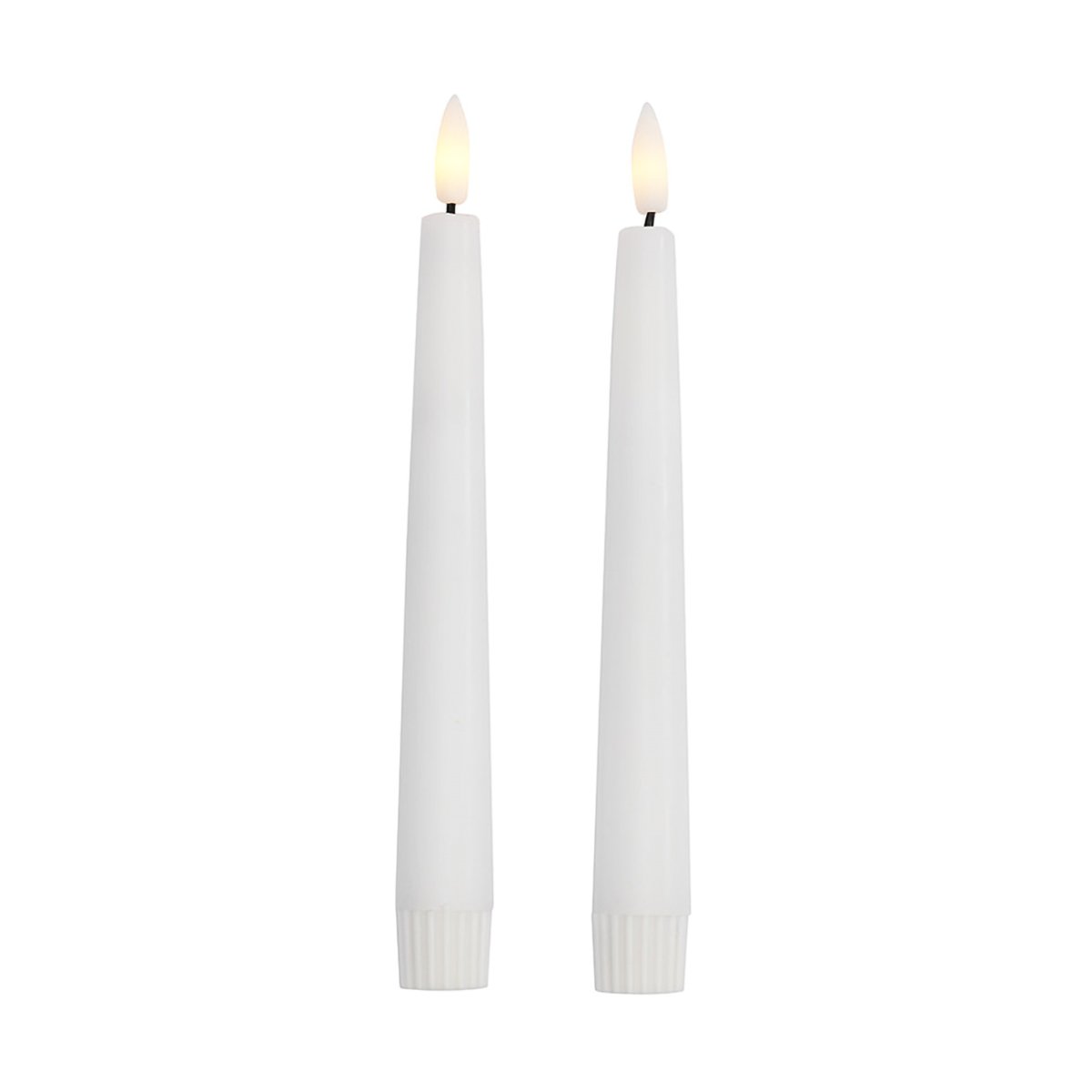 Watt & Veke W&V LED Candle 2kpl 20,5 cm | Skandinaavinen Sisustus | Valonauhat & Koristevalaisimet | Valkoinen