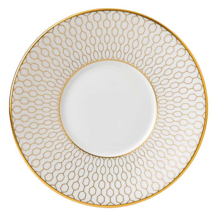 Arris espressokupin aluslautanen Ø 10 cm - Valkoinen - Wedgwood