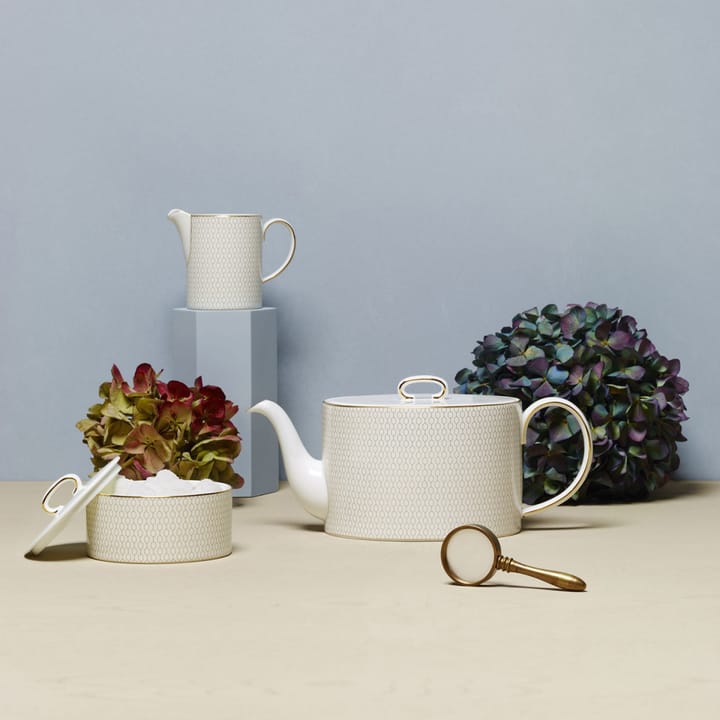 Arris teekannu, valkoinen Wedgwood