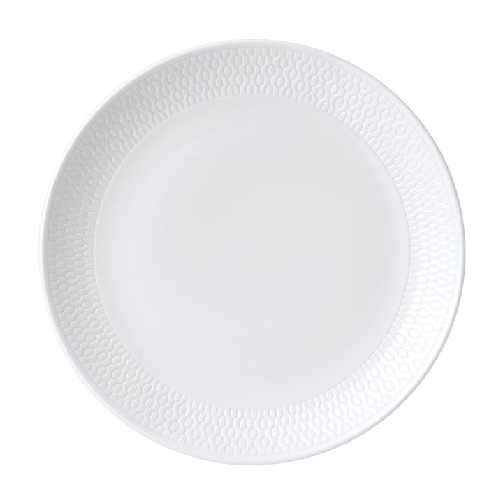 Gio lautanen valkoinen - Ø 17 cm - Wedgwood