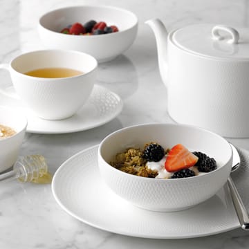 Gio lautanen valkoinen - Ø 17 cm - Wedgwood