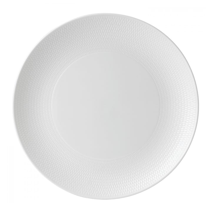 Gio lautanen valkoinen - Ø 28 cm - Wedgwood
