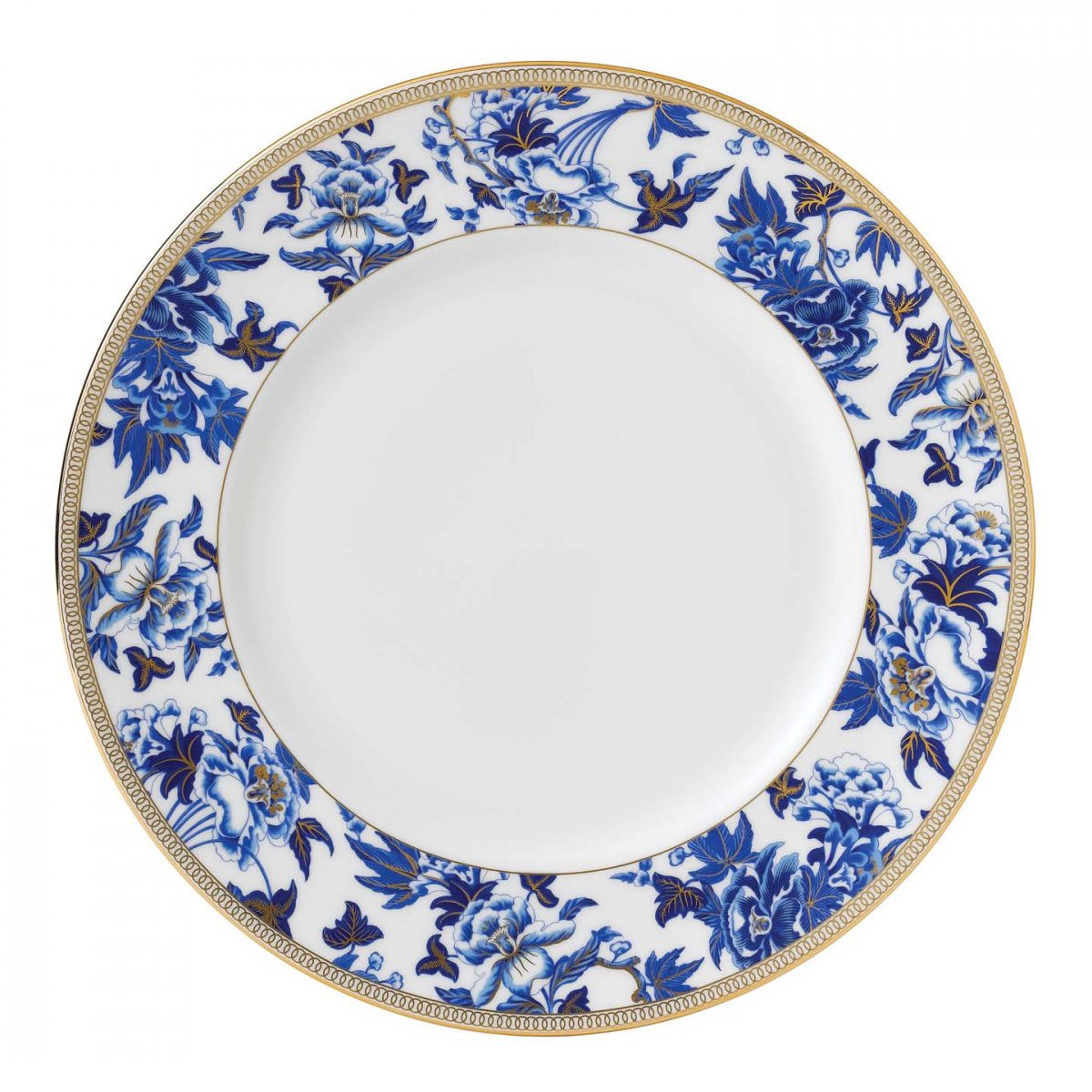 Wedgwood Hibiscus lautanen 27 cm floral | Skandinaavinen Sisustus | Ruokalautaset | Sininen
