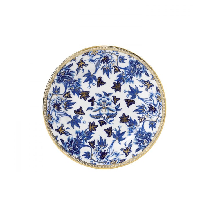 Hibiscus pikkulautanen Ø 20 cm - floral - Wedgwood