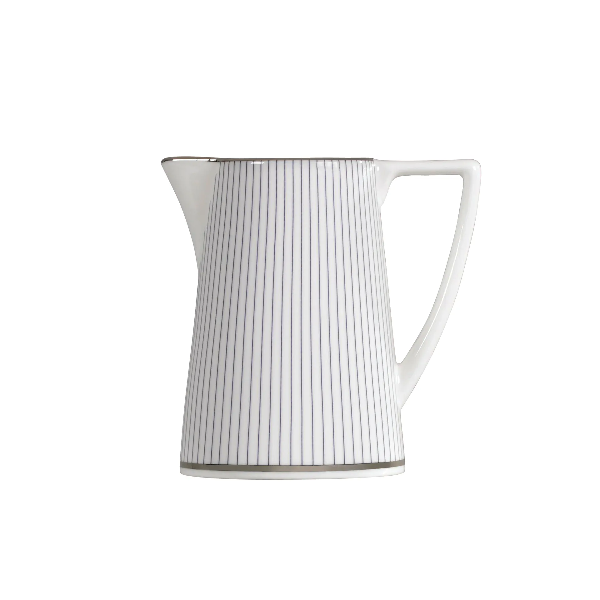 Pin Stripe -maitokannu 20 cl, Valkoinen Wedgwood